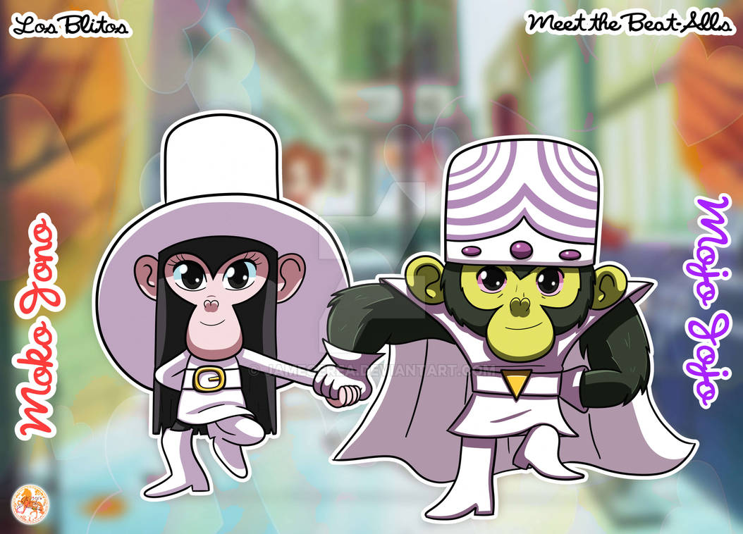 Mojo Jojo y Yoko jojo by Jamegerea on DeviantArt