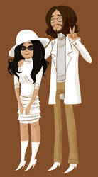 John and Yoko