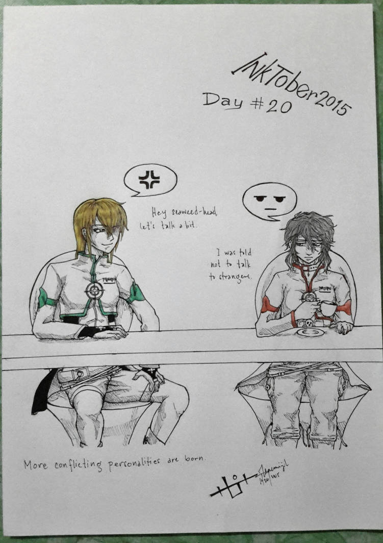 Inktober day20 by Zenemijil