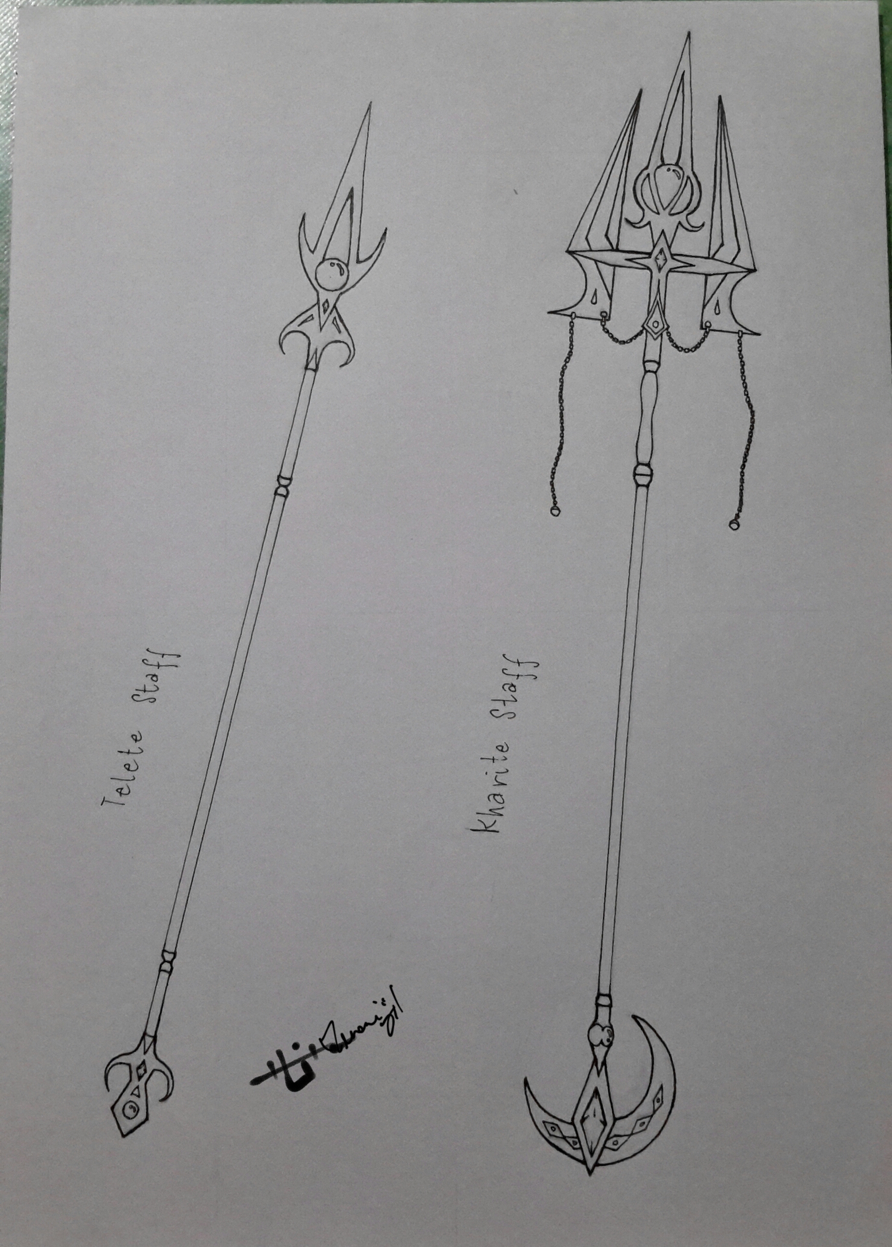 CDS Azalea's Staffs by Zenemijil