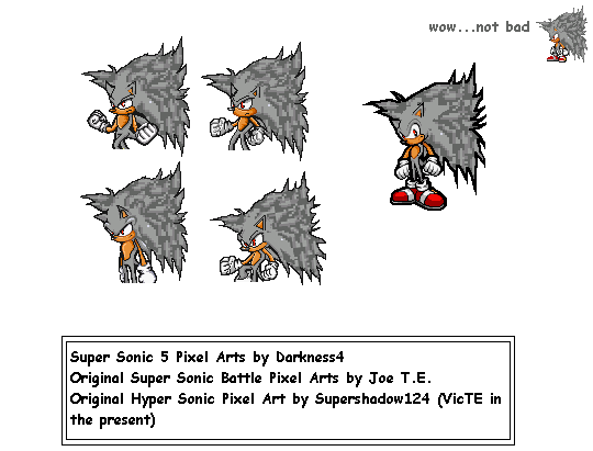 Sonic Sprite Sheet Pack 5 by SuperMarioFanDood on DeviantArt
