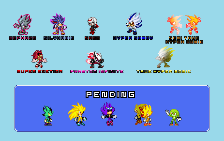 Hyper Sonic 3 sprites by multiadventures984 on DeviantArt