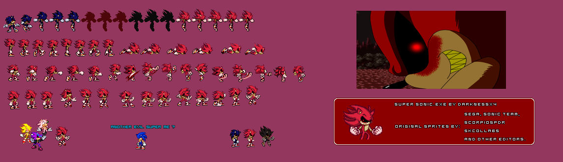 Pack De sprites do SUPER SONIC FRONTIERS! 