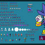 Silvhadic The Hedgehog Sprites Preview