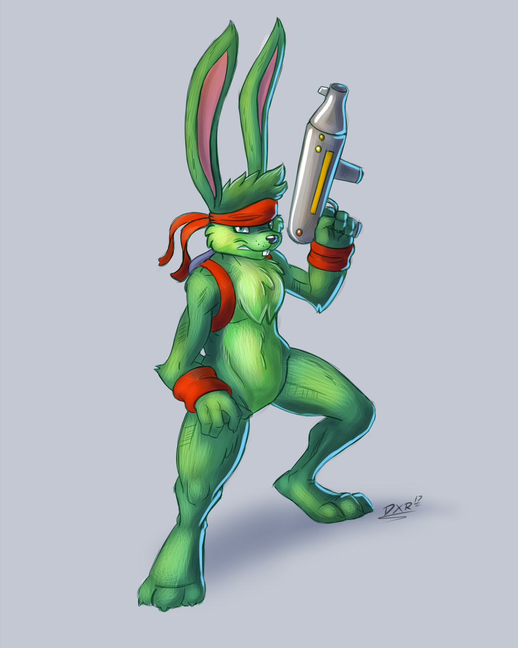 May 2017 - Weekly Sketch 1 - Jazz Jackrabbit