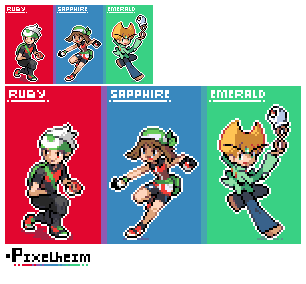 Hoenn Pokedex Holders by Pixelheim on DeviantArt