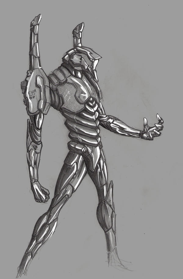 EVA unit 02 by Gjomlez on DeviantArt