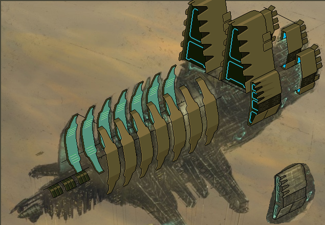 Dead Space - Pixel USG Ishimura by unusable on DeviantArt
