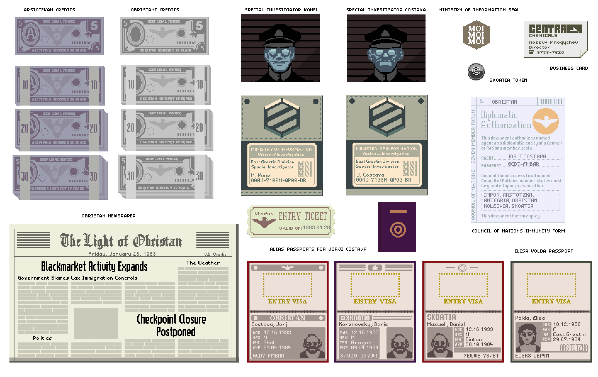 Papers, Please, Wiki