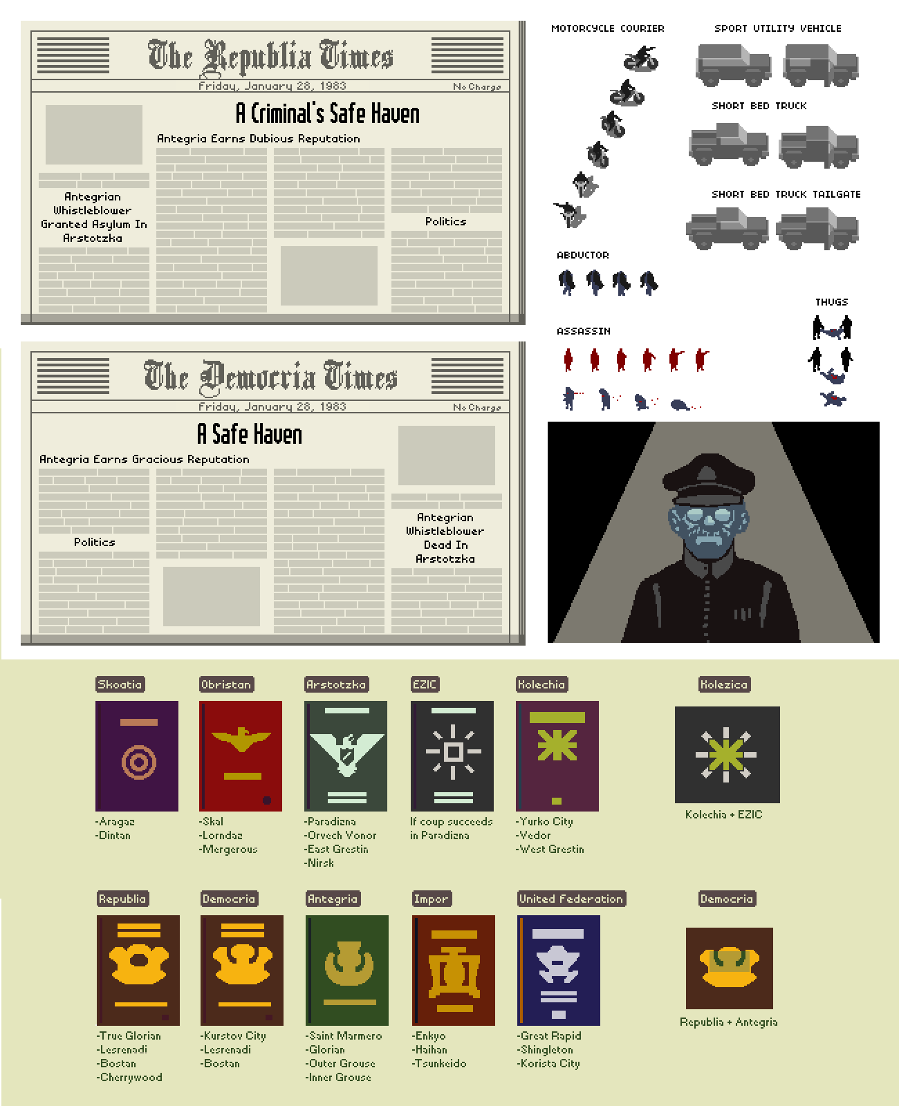 Version history, Papers Please Wiki