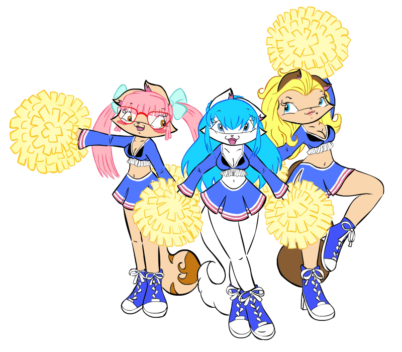 First Colors - Cheer Cat Girls