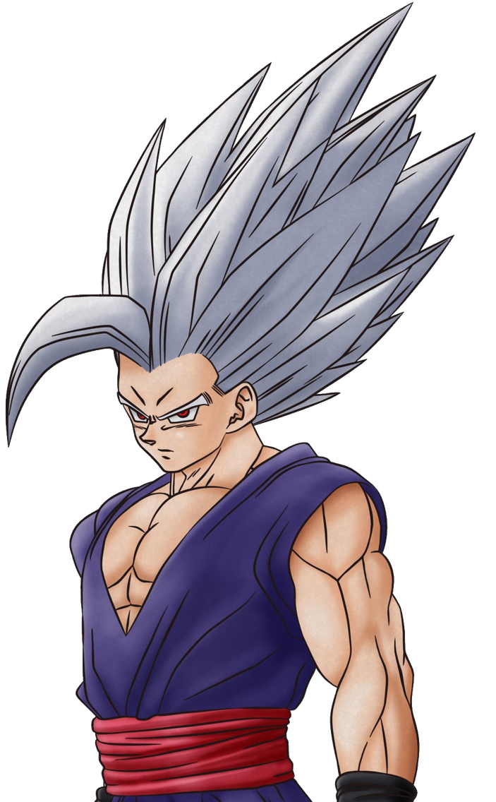 Beast/Final Gohan render by bluevegitokun on DeviantArt
