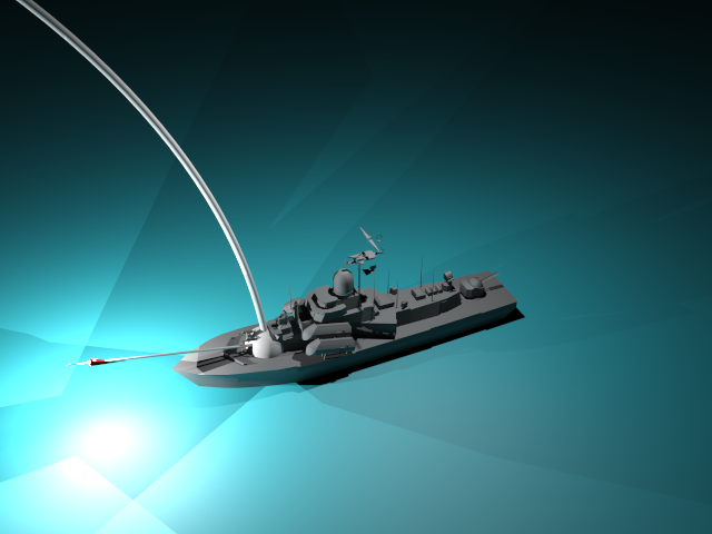 Navy Cruiser -- Fire ze Missiles!