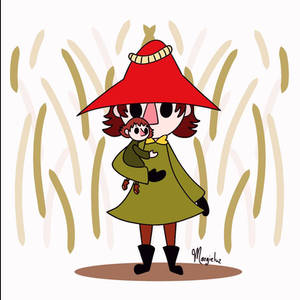 Joxter and little Snufkin