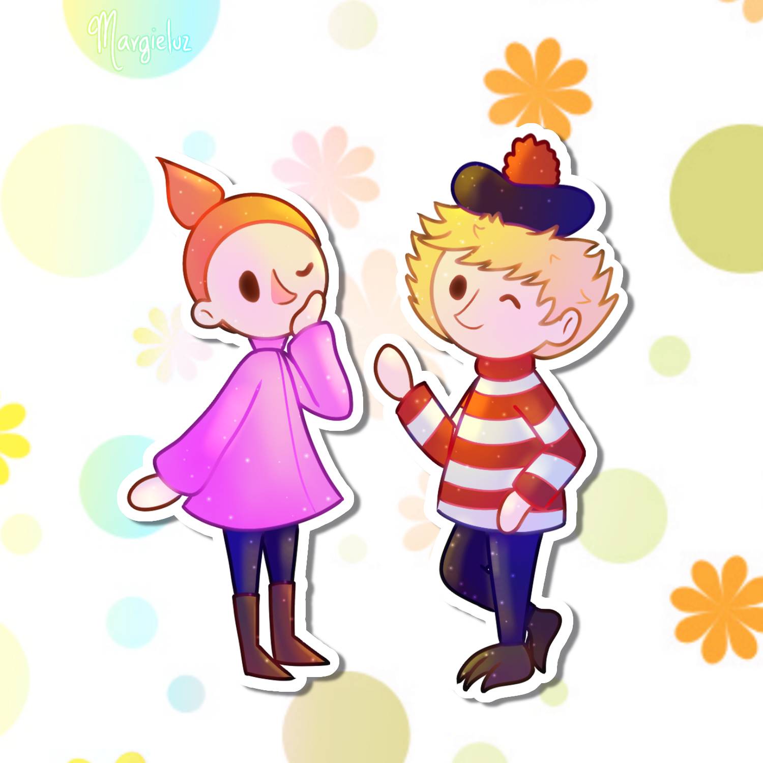 Too Ticky and Mymble Jr by margieluz on DeviantArt