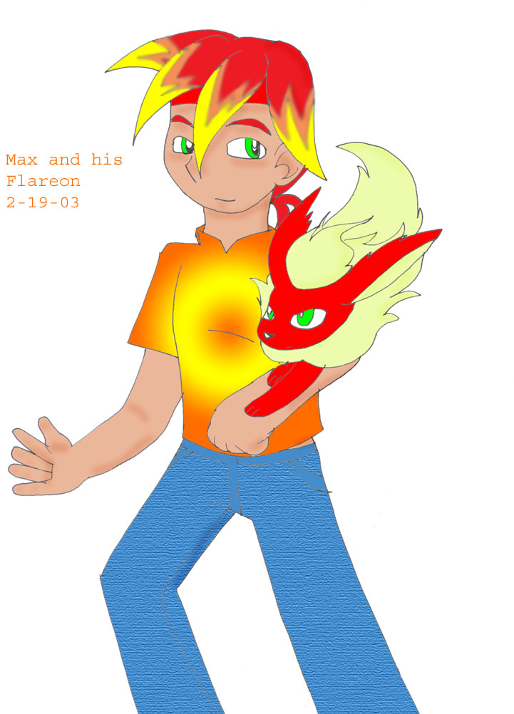 Max and Flareon