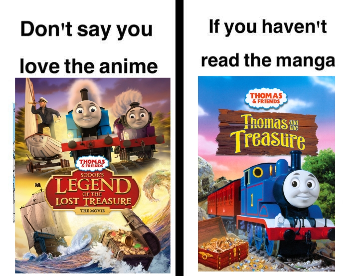 TAF Treasure: Anime Vs Manga Meme by MrDuckAndZatara on DeviantArt