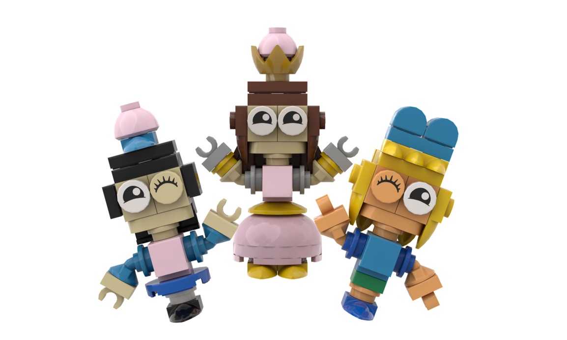 LEGO Pascal and Lyloo - Figurines by KidMatitoon18Arts on DeviantArt