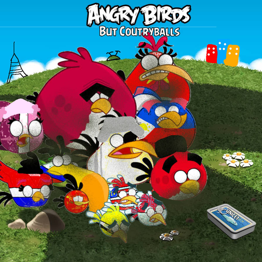 Angry Country Collection Angry Birds but Country Balls (Kombo Cinematic) by HansBore on DeviantArt