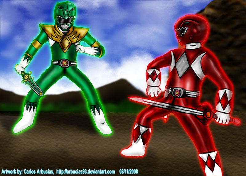 Ranger Vs Ranger by Shinobi-Gambu on DeviantArt