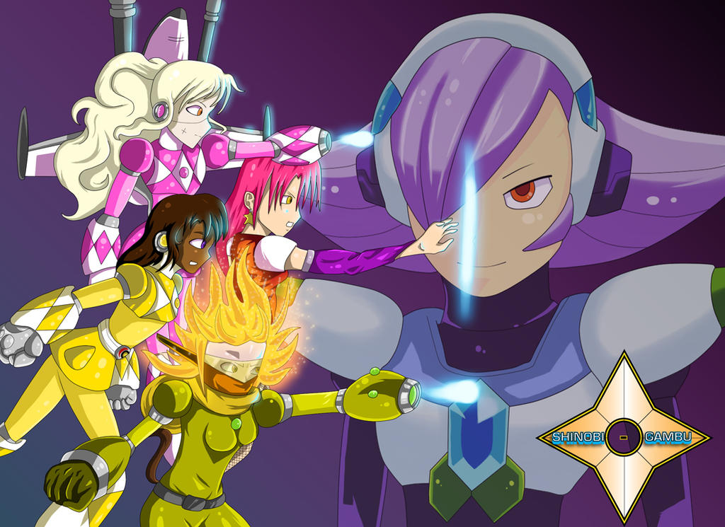 Comm: The Herd of Reploid girls by Shinobi-Gambu on DeviantArt