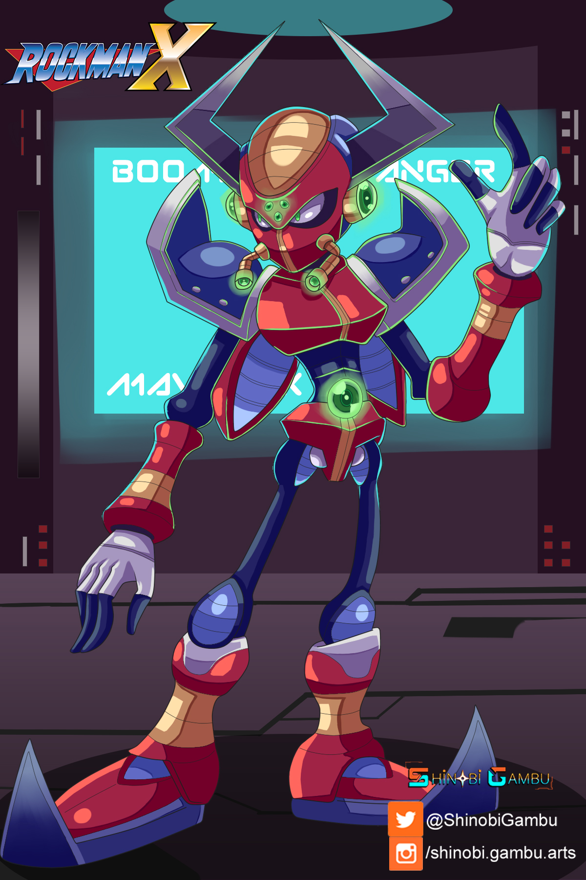 Megaman: Crescendo designs by Yotakuboi : r/Megaman