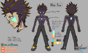 HMX Neo Gambu OC reference Sheet 2024 Color SK