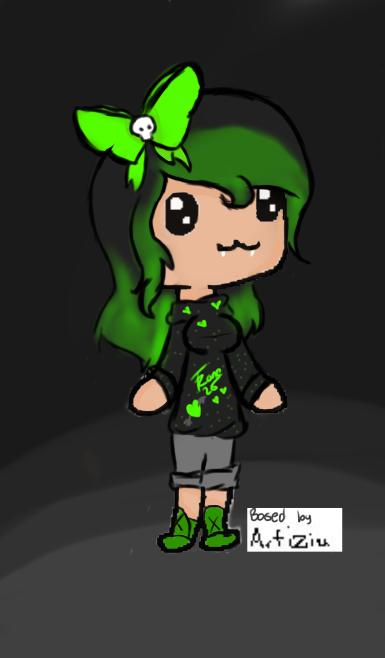 Chibi emo girl