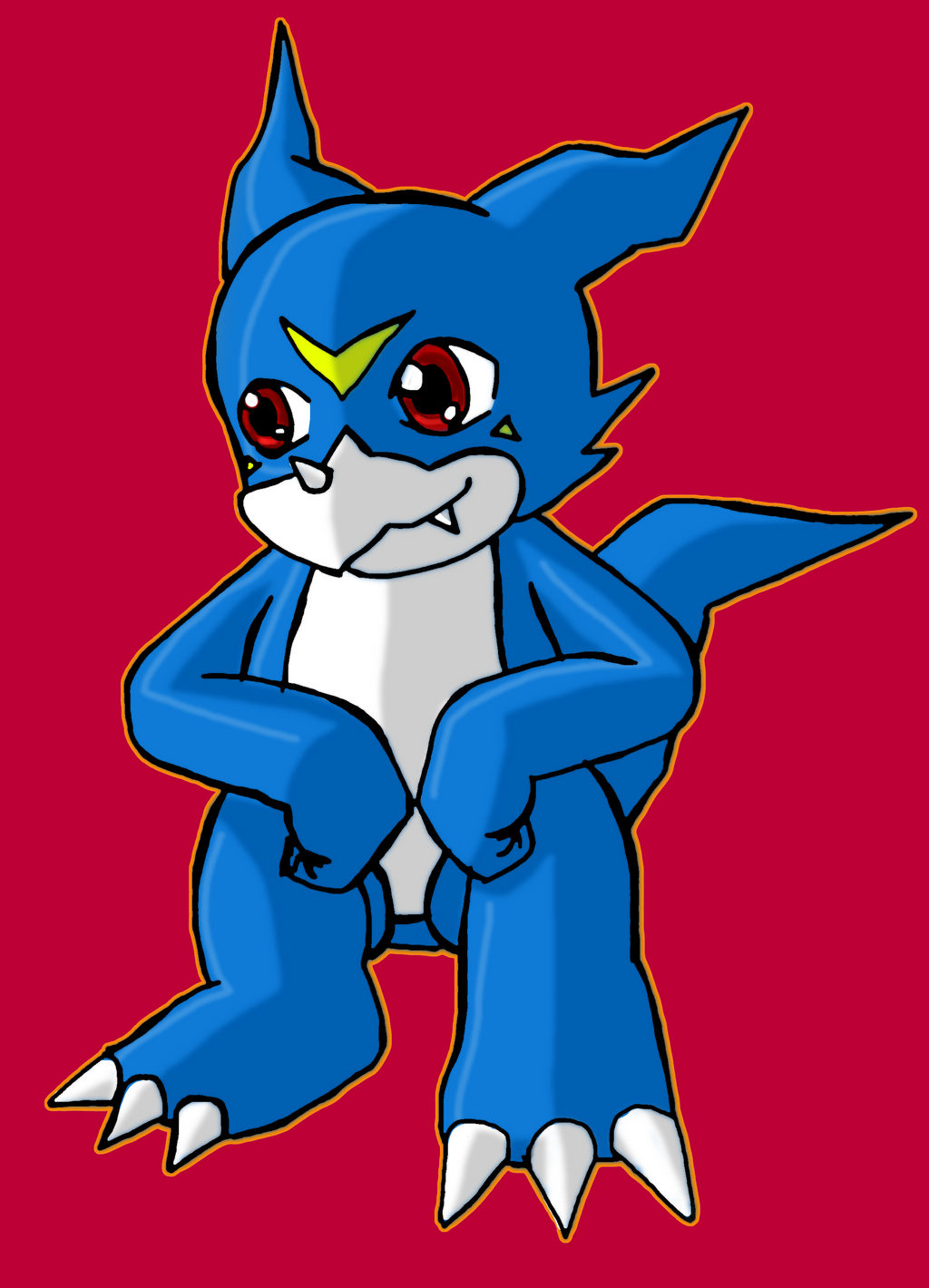 Veemon fanart by Linui-Marn on DeviantArt
