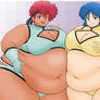 Kei and Yuri BBW