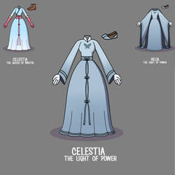 Celestia the Light of Power Dress