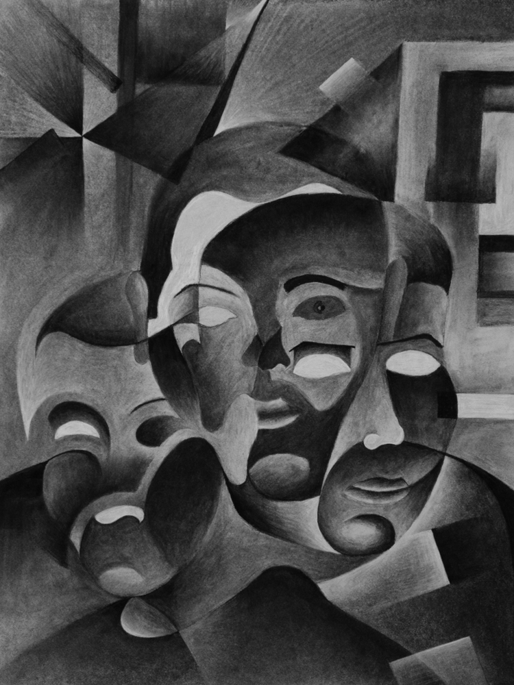 Cubist Self-Portrait