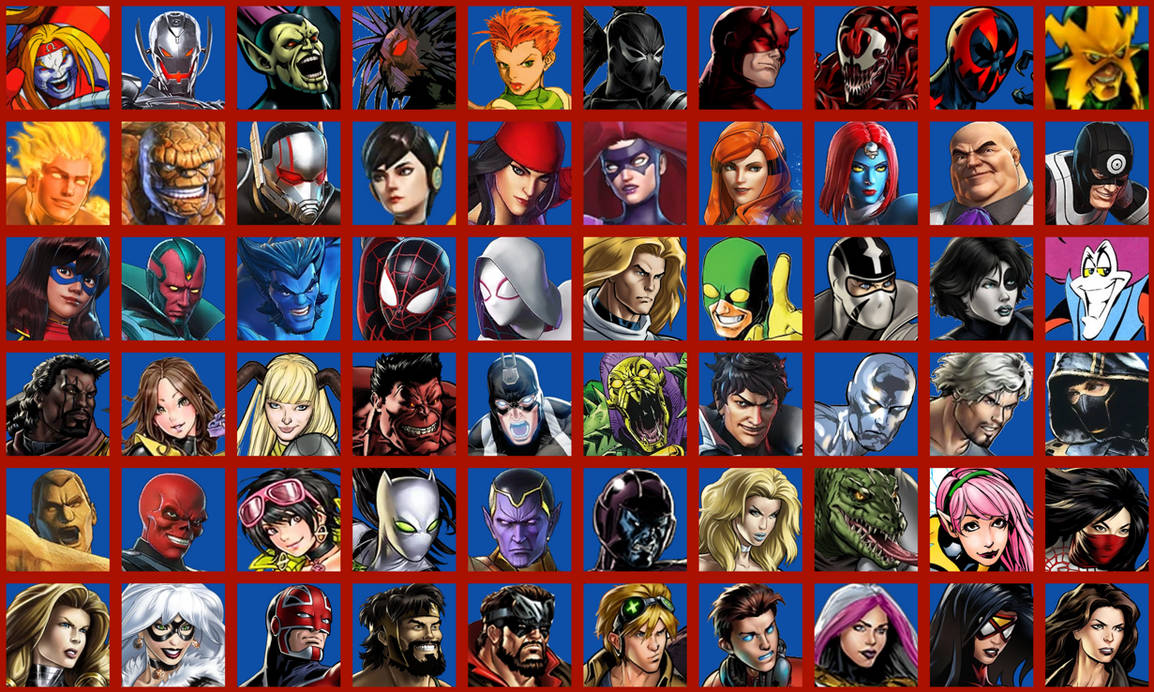 Marvel vs Capcom 4: Additional Marvel Characters by JDRAUNIDALO on ...