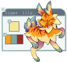 Tiger Lily Adopt (PAYPAL ONLY) [CLOSED]