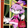 Blaze the cat 60's dress