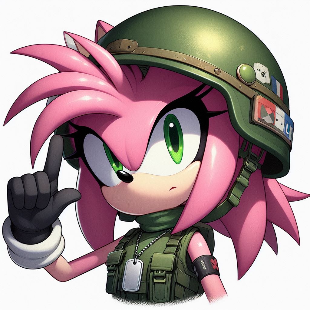 Amy rose military