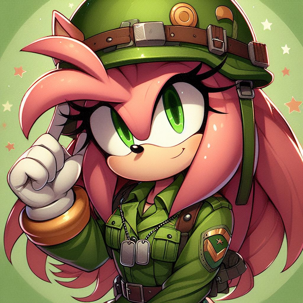 Amy rose militar