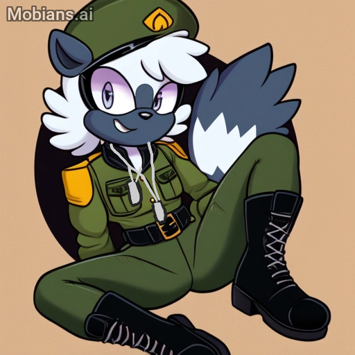 Tangle the lemur military