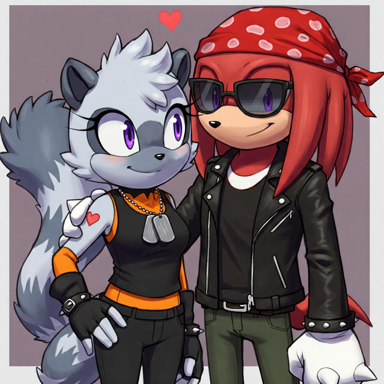 Knuckles x Tangle rockers : knuxangle