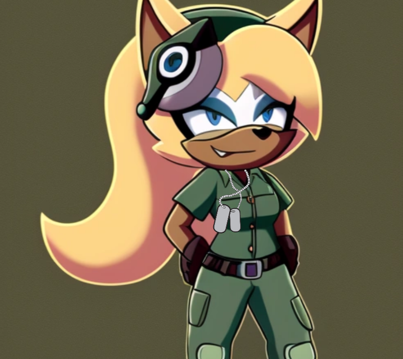 Whisper the wolf military