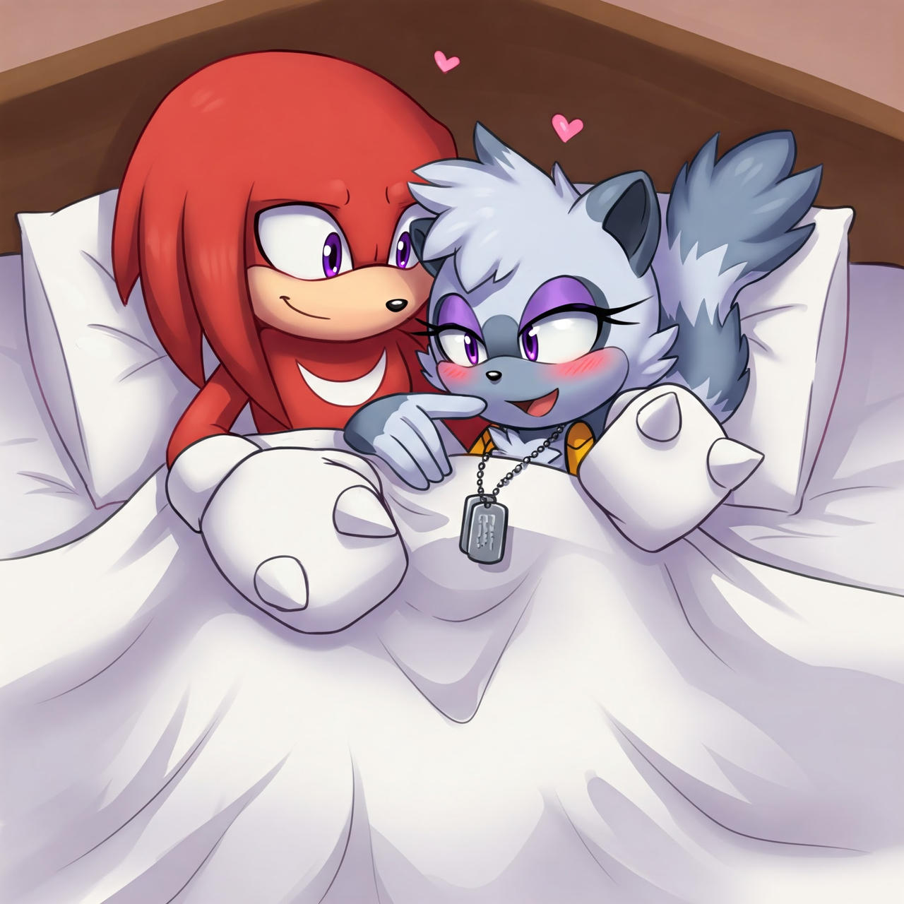 Knuckles x Tangle passion