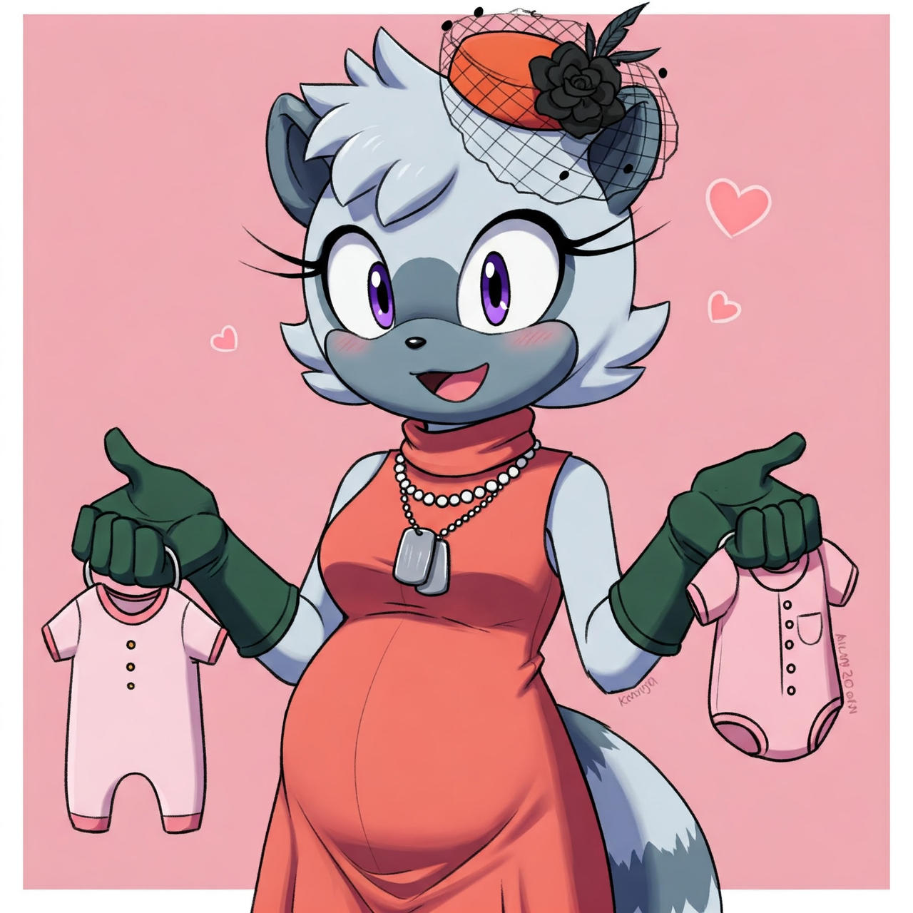 Tangle the lemur pregnant