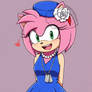 Amy rose blue dress