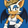 Rouge The bat miltary