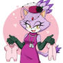 Blaze The cat pregnant