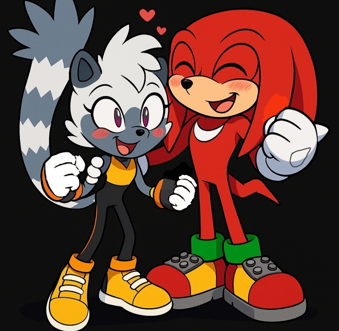 Knuckles x Tangle knuxangle romance