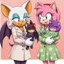 Amy rose and rouge The bat maternity