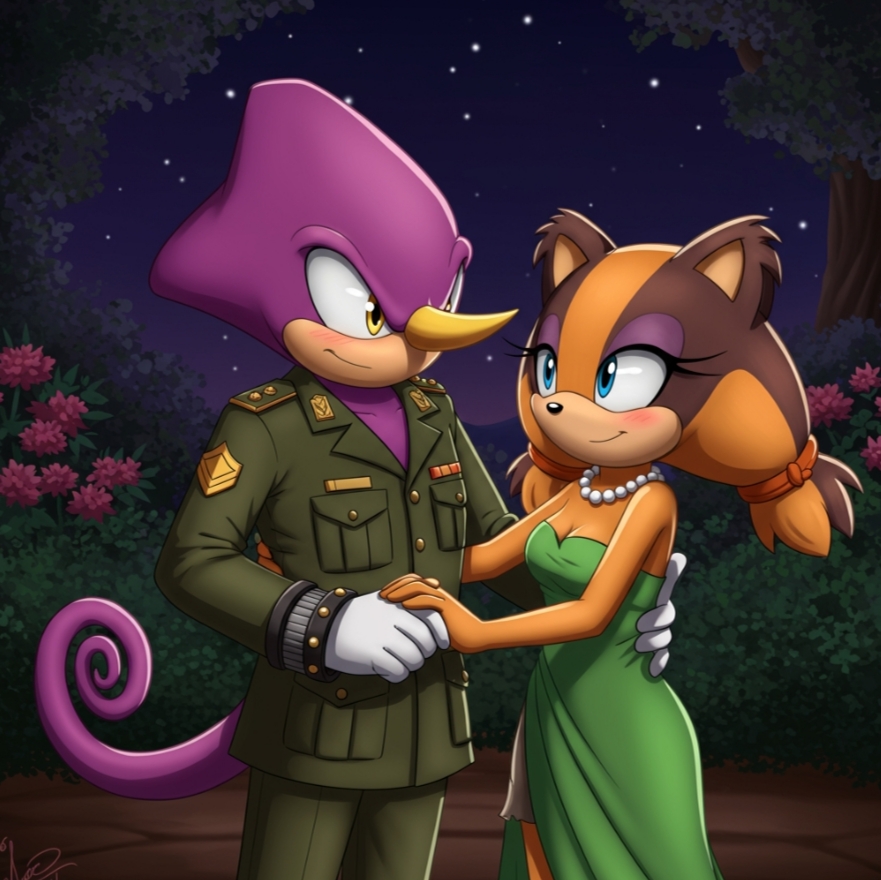 Espio x sticks