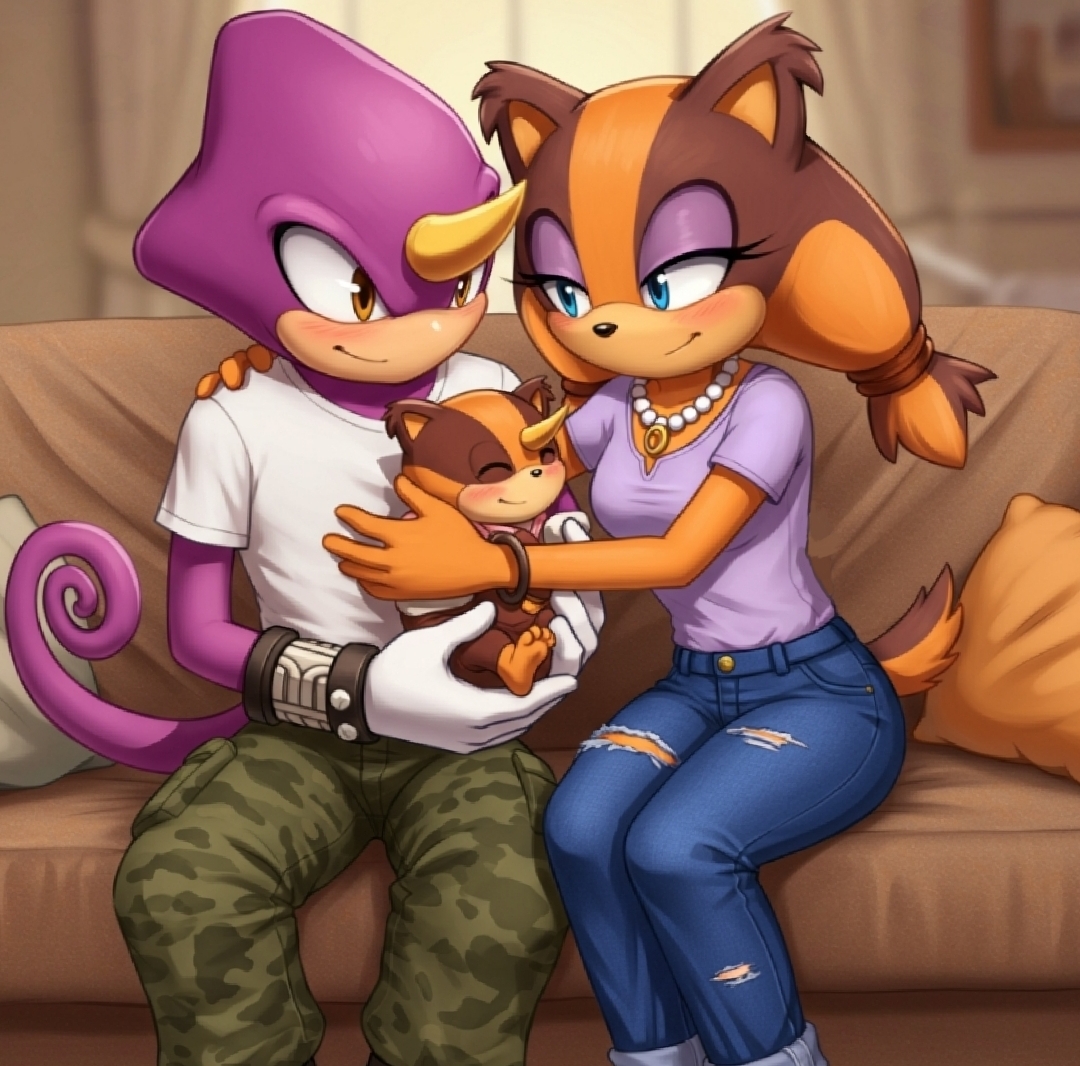 Espio x sticks family