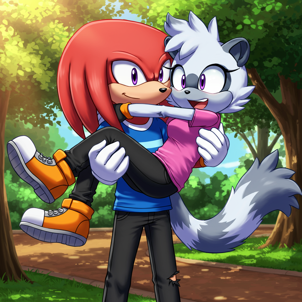knuxangle romantic date